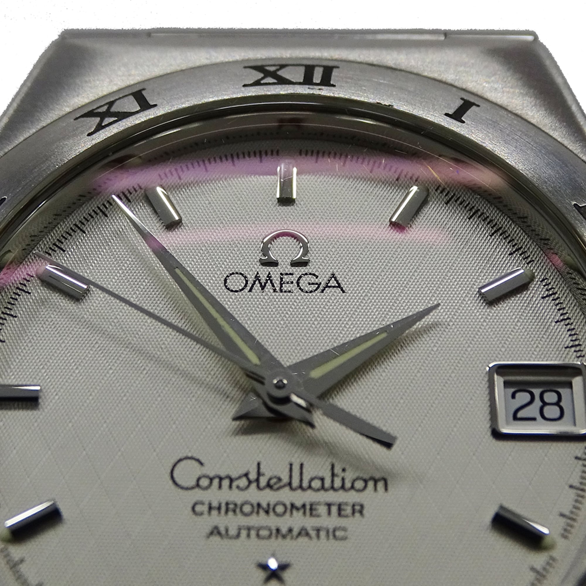 Omega Constellation 1502.30 Men's Watch, Brand Name, Date, Automatic Movement, Stainless Steel (SS), Silver — Good