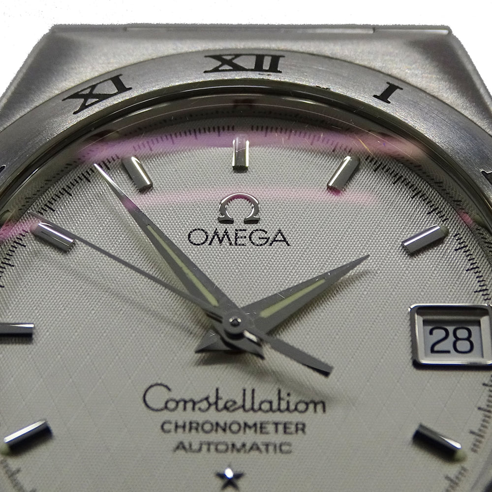 Omega Constellation 1502.30 Men's Watch, Brand Name, Date, Automatic Movement, Stainless Steel (SS), Silver — Good