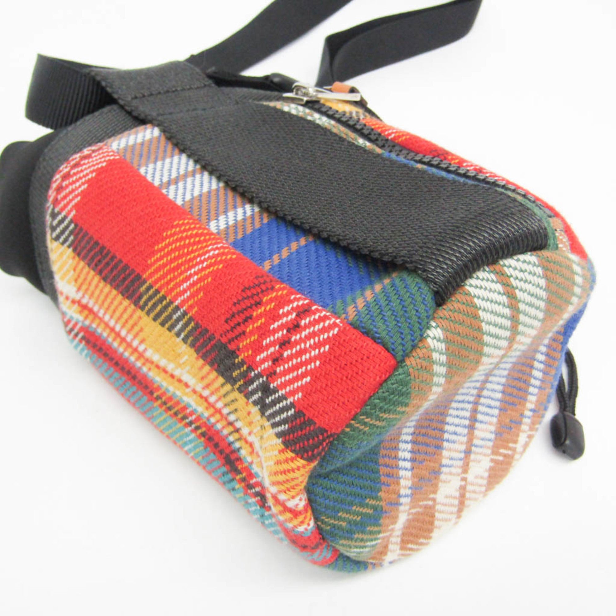Loewe I Loewe Nature Chalk Bag Men,Women Cotton,Nylon Pouch,Shoulder Bag Black,Red Color — Like New