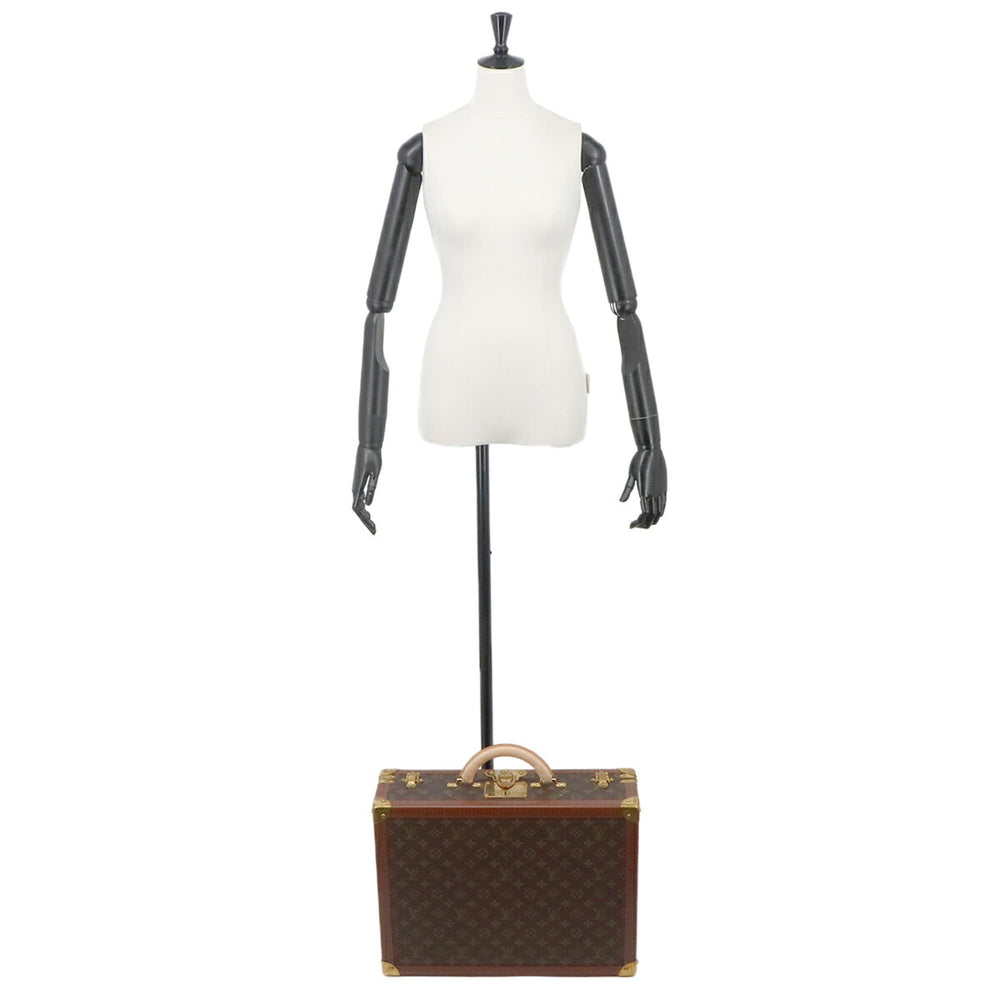 Louis Vuitton Monogram Cotoville 45 Trunk Case Handbag Brown M21423 — Like New