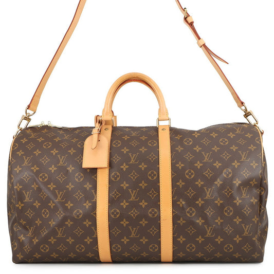 Louis Vuitton Monogram Keepall Bandouliere 55 Boston Bag M41414 LOUIS VUITTON
