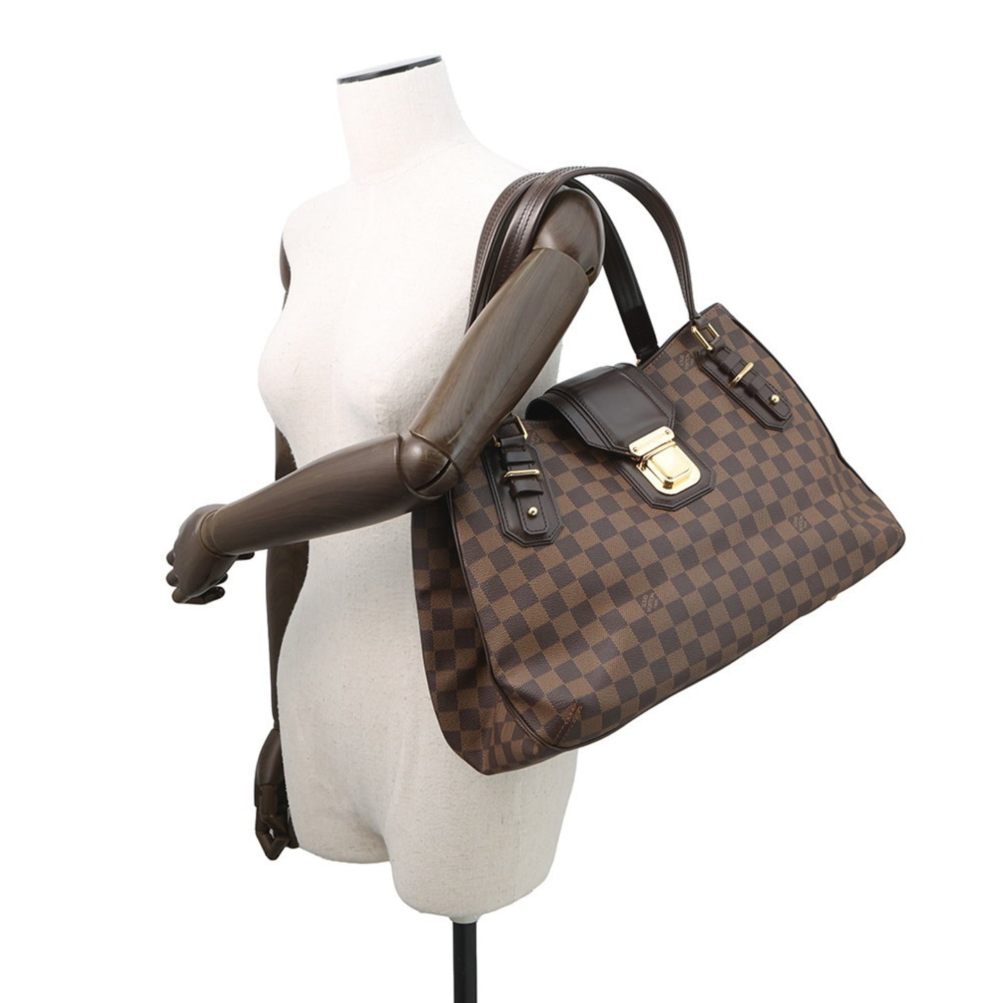 Louis Vuitton Damier Ebene Tote Bag, Grit N48108, LOUIS VUITTON, Bag