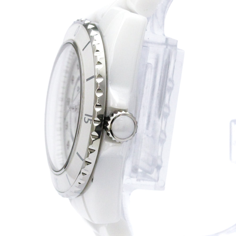 CHANEL J12 Diamond Ceramic Quartz Ladies Watch H5703 Polished — Very Good