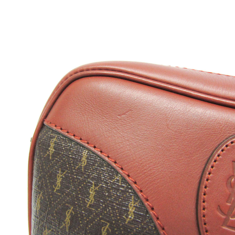 Yves Saint Laurent 675260 Women's Leather Shoulder Bag Brown — Like New