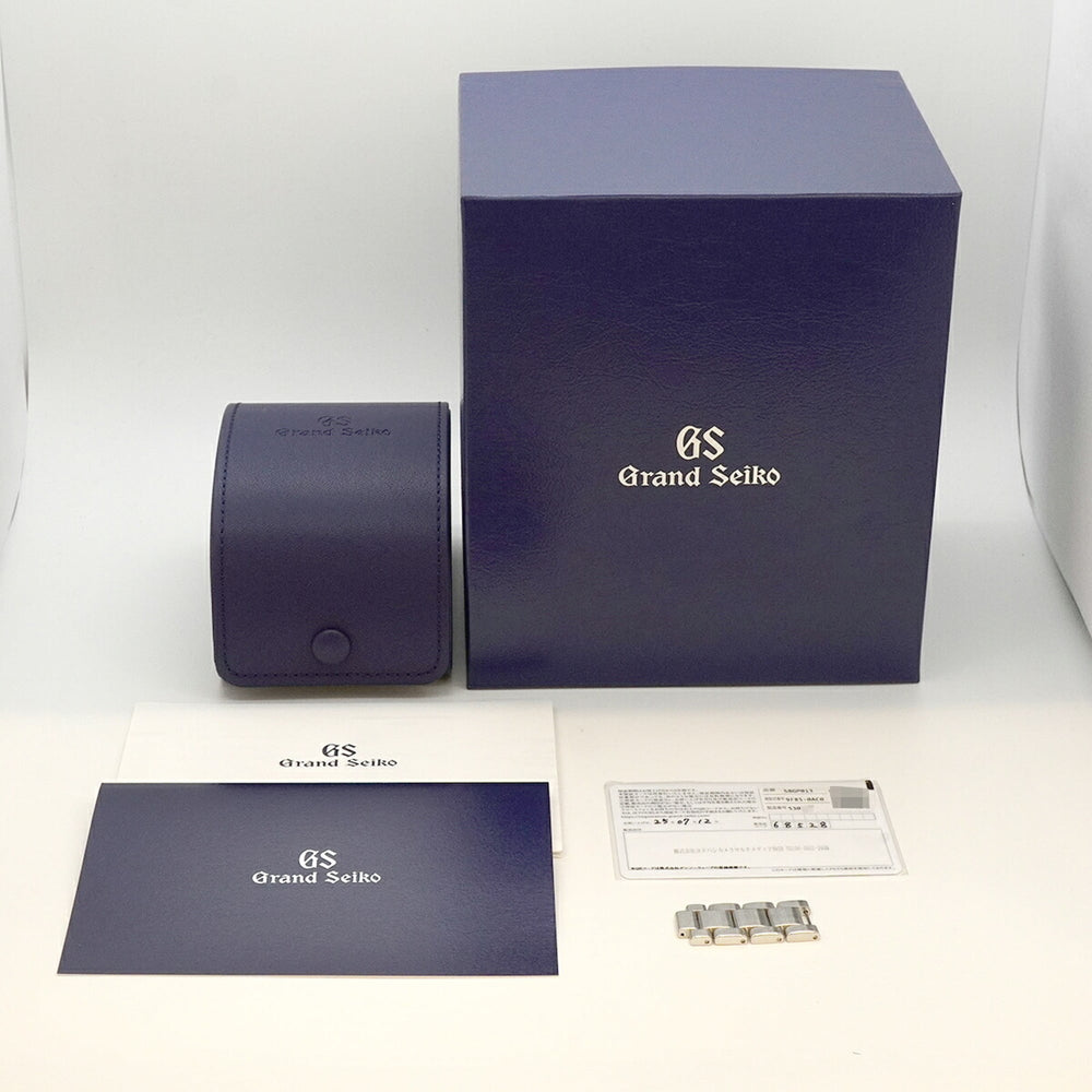 Seiko Grand Heritage Collection SBGP013 9F85-0AC0 Navy Dial Men's Watch — Good