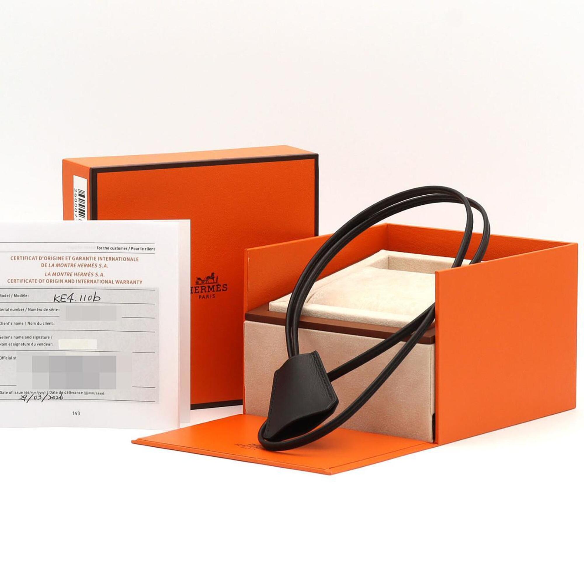 Hermes Kelly KE4.110 SS Quartz Watch — Very Good