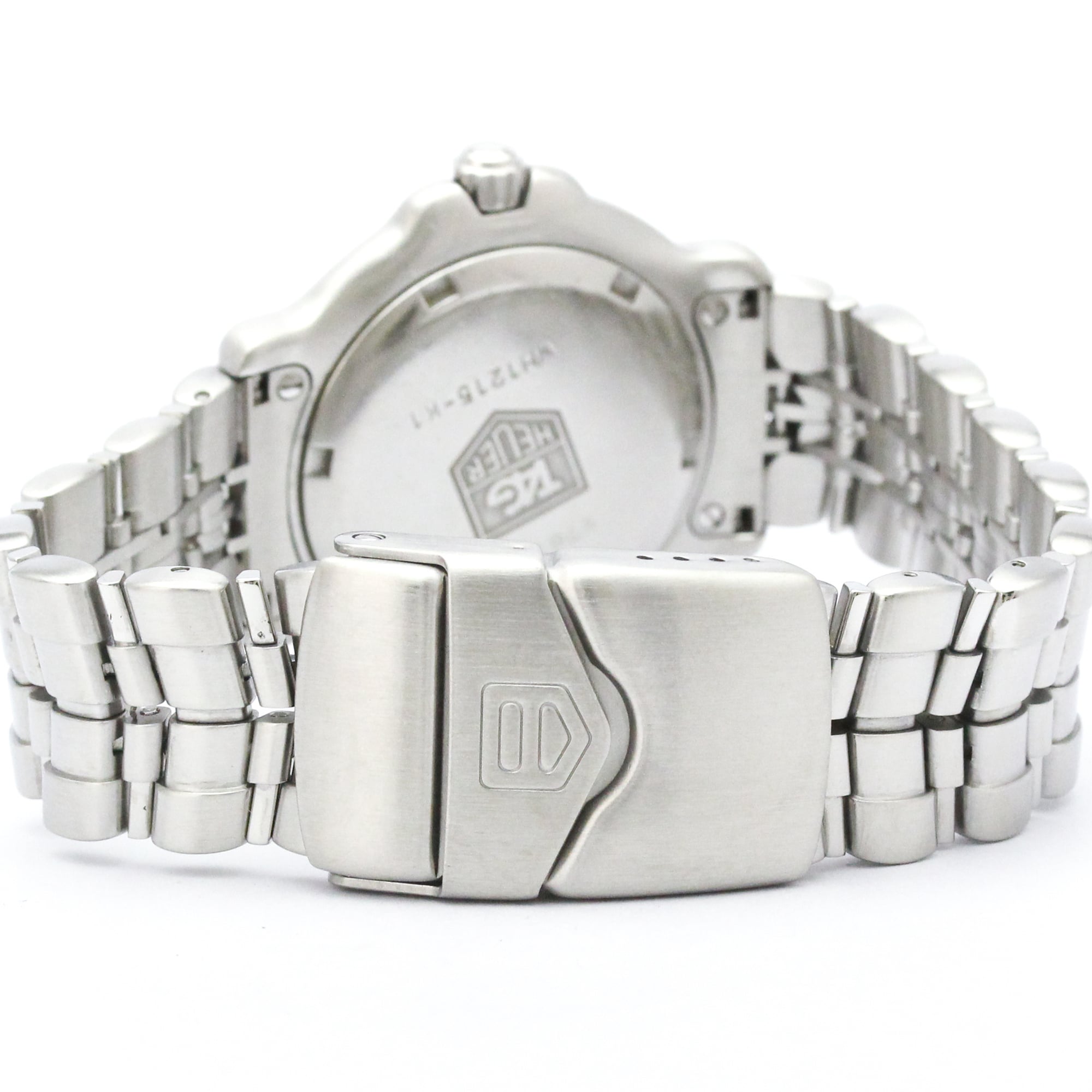 TAG HEUER 6000 Professional Quartz Mind Size Watch WH1215 Polished — Very Good