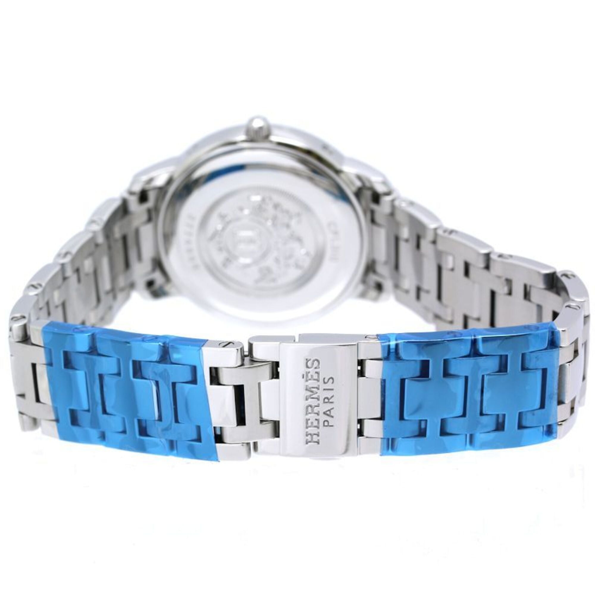 HERMES Clipper Classic CP1.310.220 4966 Boys' Watch Stainless Steel 40519 — Very Good