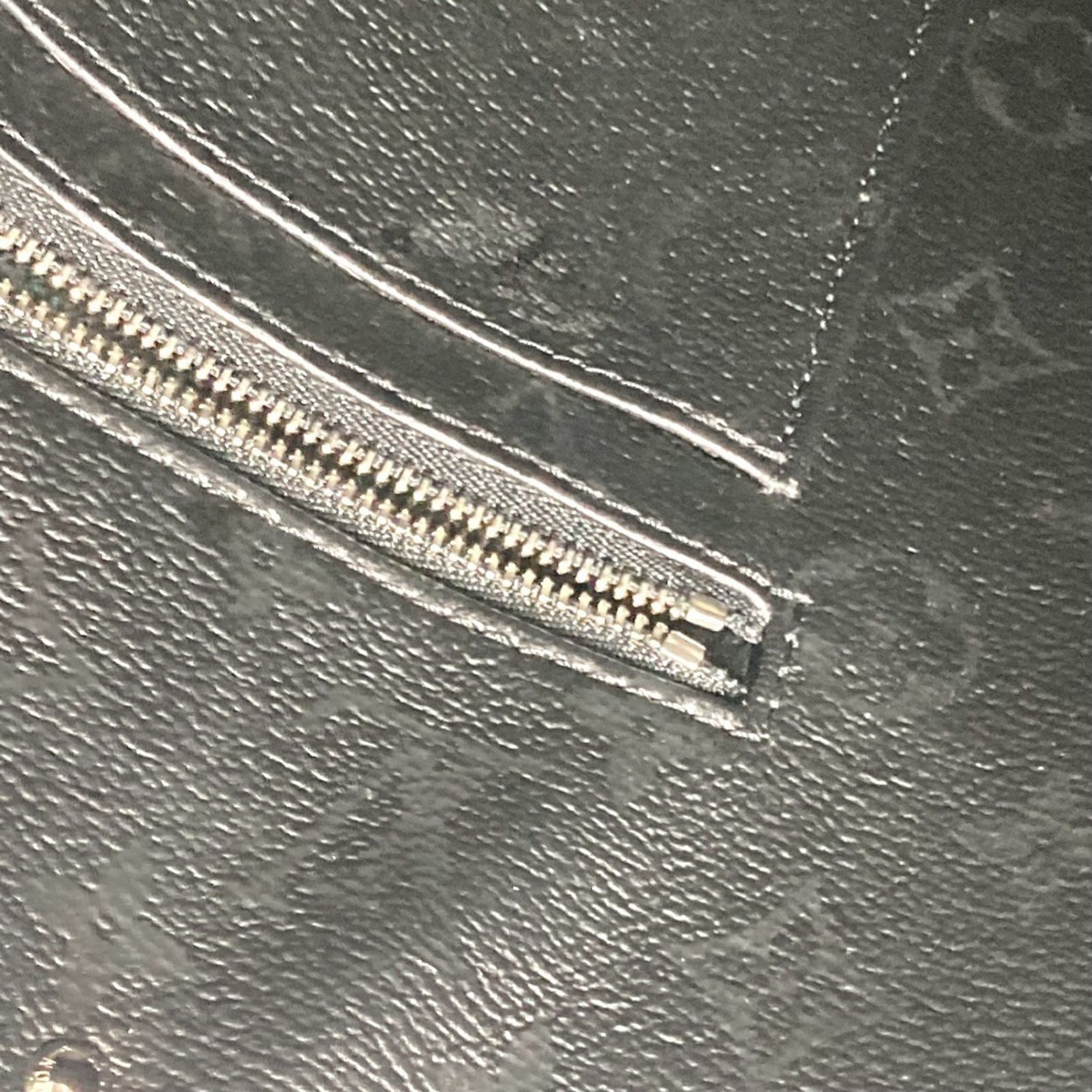 LOUIS VUITTON M45567 Tufted Monogram LVXUF Cabas Shoulder Bag Vertical Tote Coated Canvas Women's Black — Like New