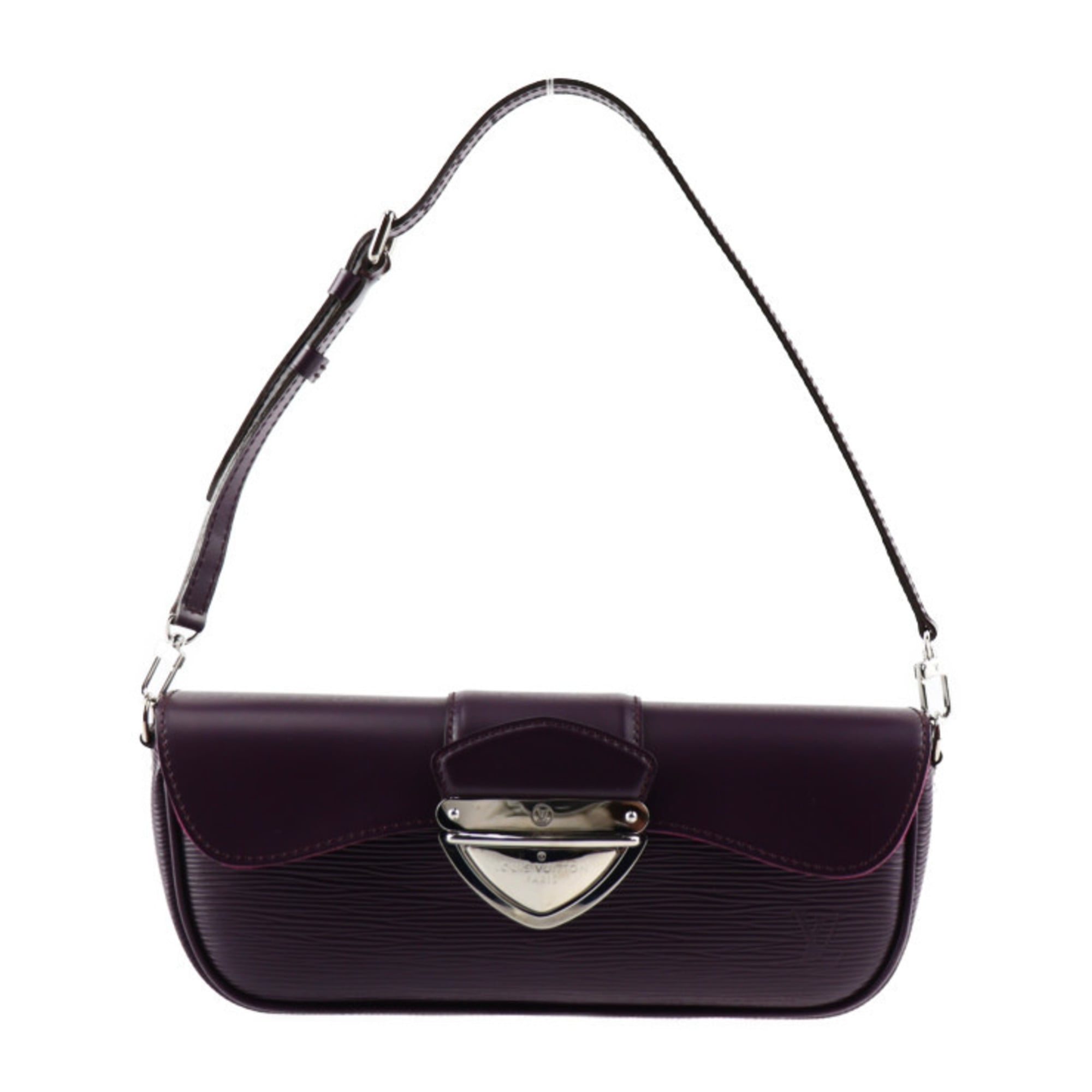 LOUIS VUITTON Louis Vuitton Pochette Montaigne Epi Shoulder Bag M5929K Leather Cassis Clutch 2417033008107R1 — Like New