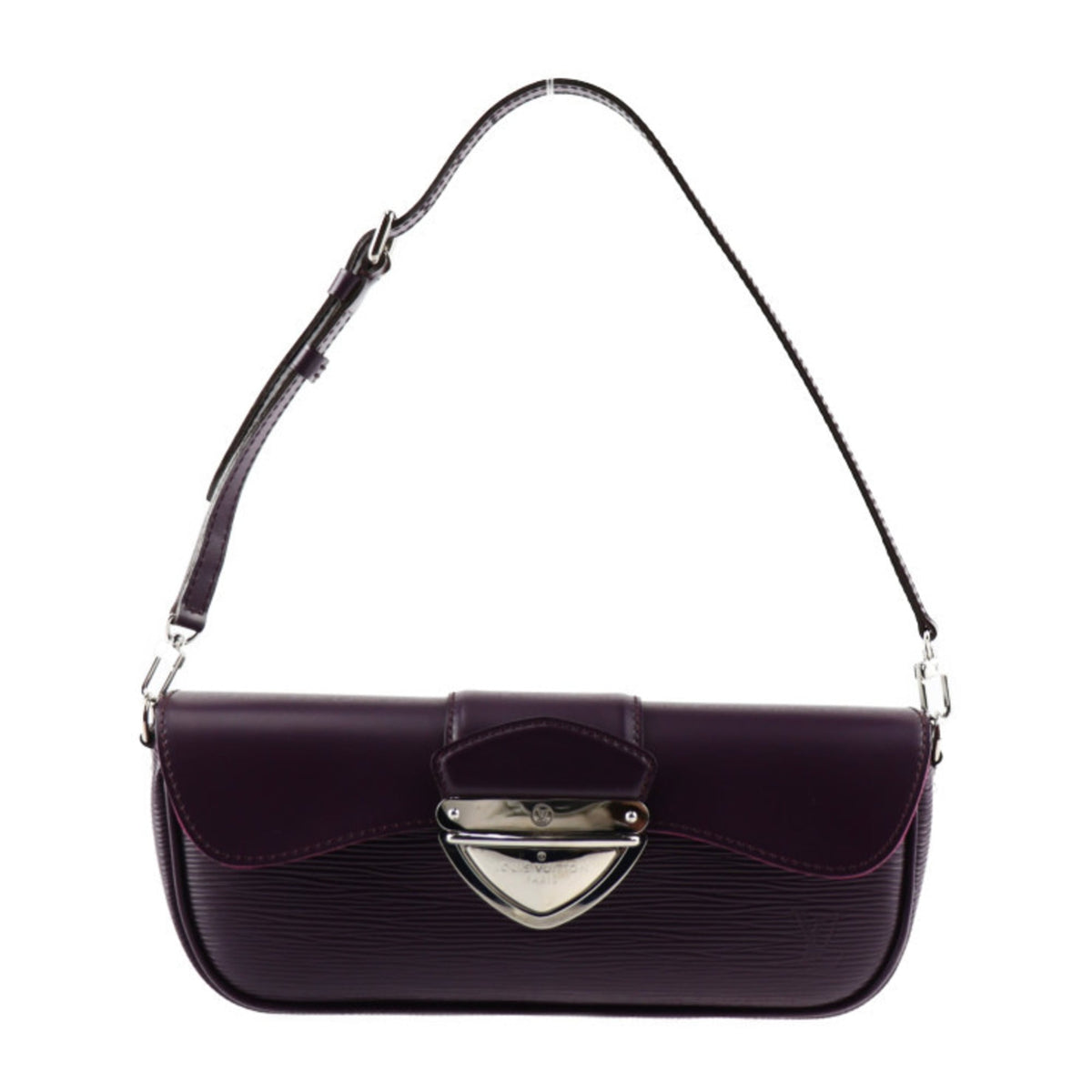 LOUIS VUITTON Louis Vuitton Pochette Montaigne Epi Shoulder Bag M5929K Leather Cassis Clutch 2417033008107R1 — Like New