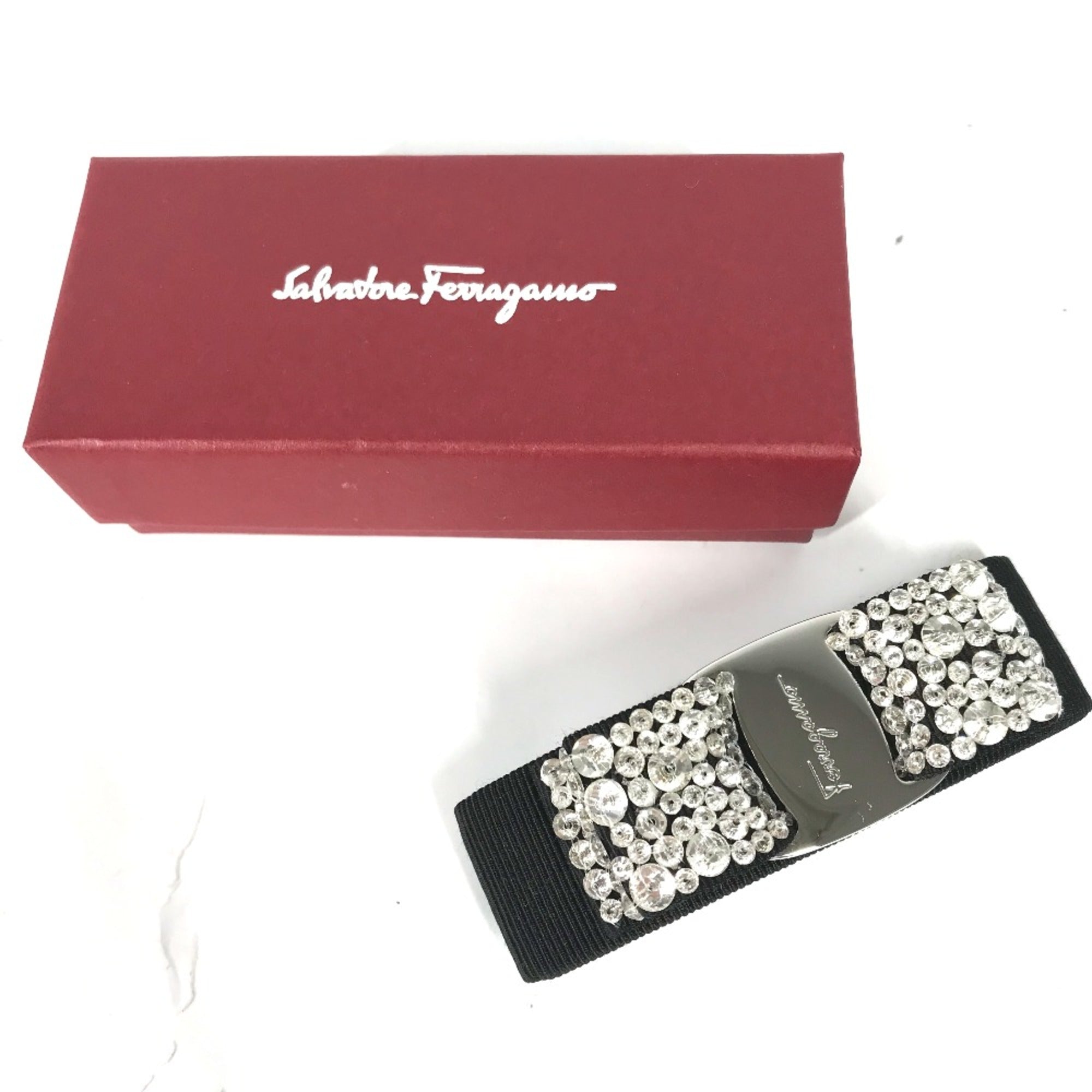 Salvatore Ferragamo logo Hair ornaments Hair accessories Hair accessories Valletta Black — Like New