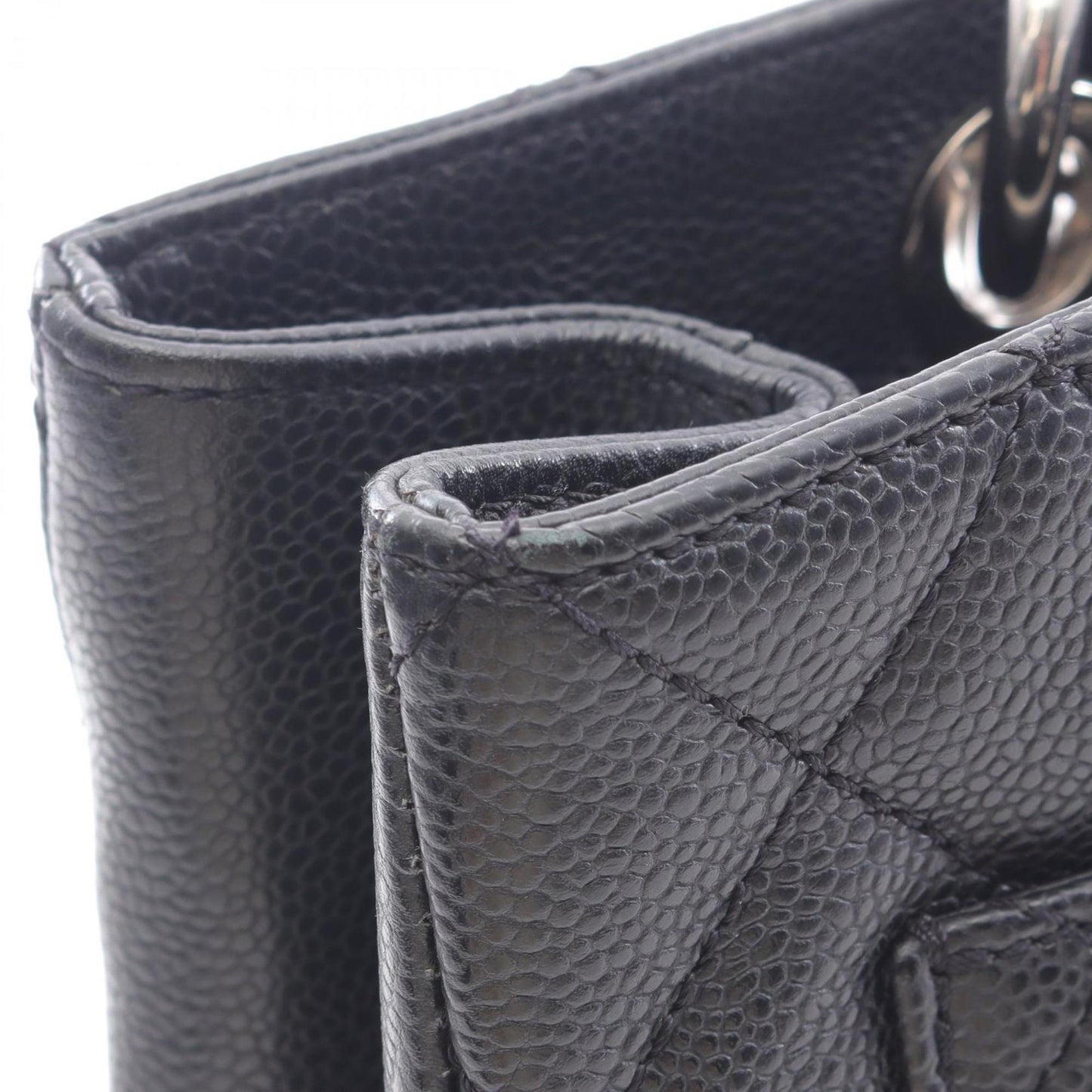 CHANEL Matelasse Grand Shopping GST Tote Bag in Calfskin Leather (Black) for Women (A50995)