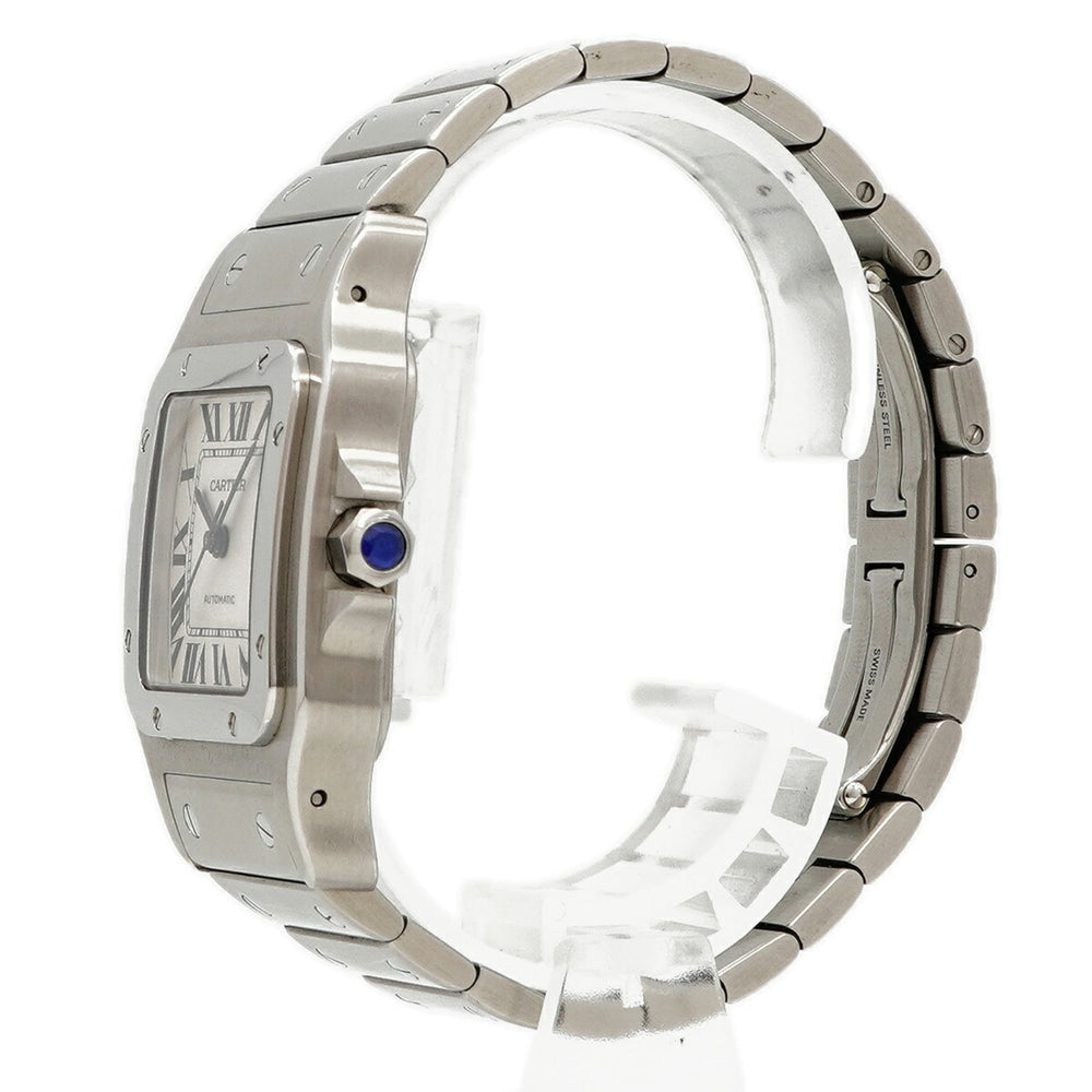 Cartier Santos Galbee XL W20098D6 Silver Dial Men's Watch — Good