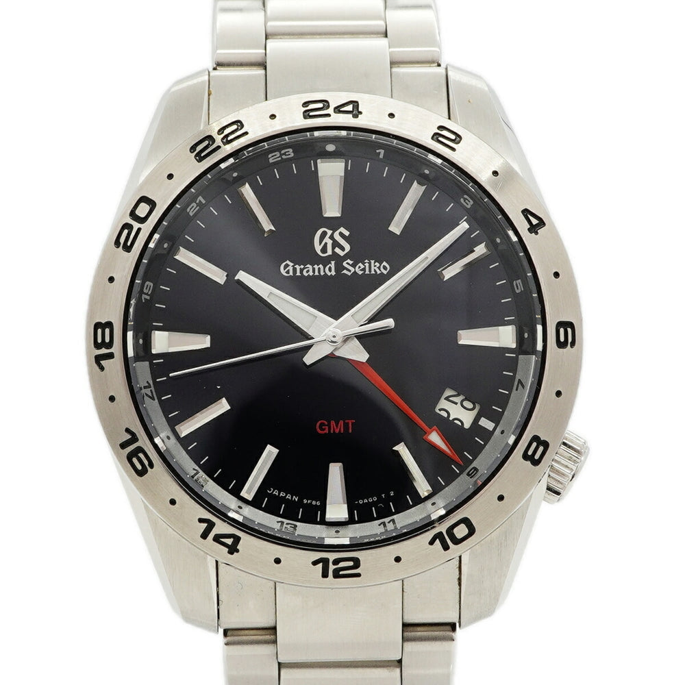 Seiko Grand Sport Collection GMT SBGN029 9F86-0AK0 Navy Dial Men's Watch — Very Good
