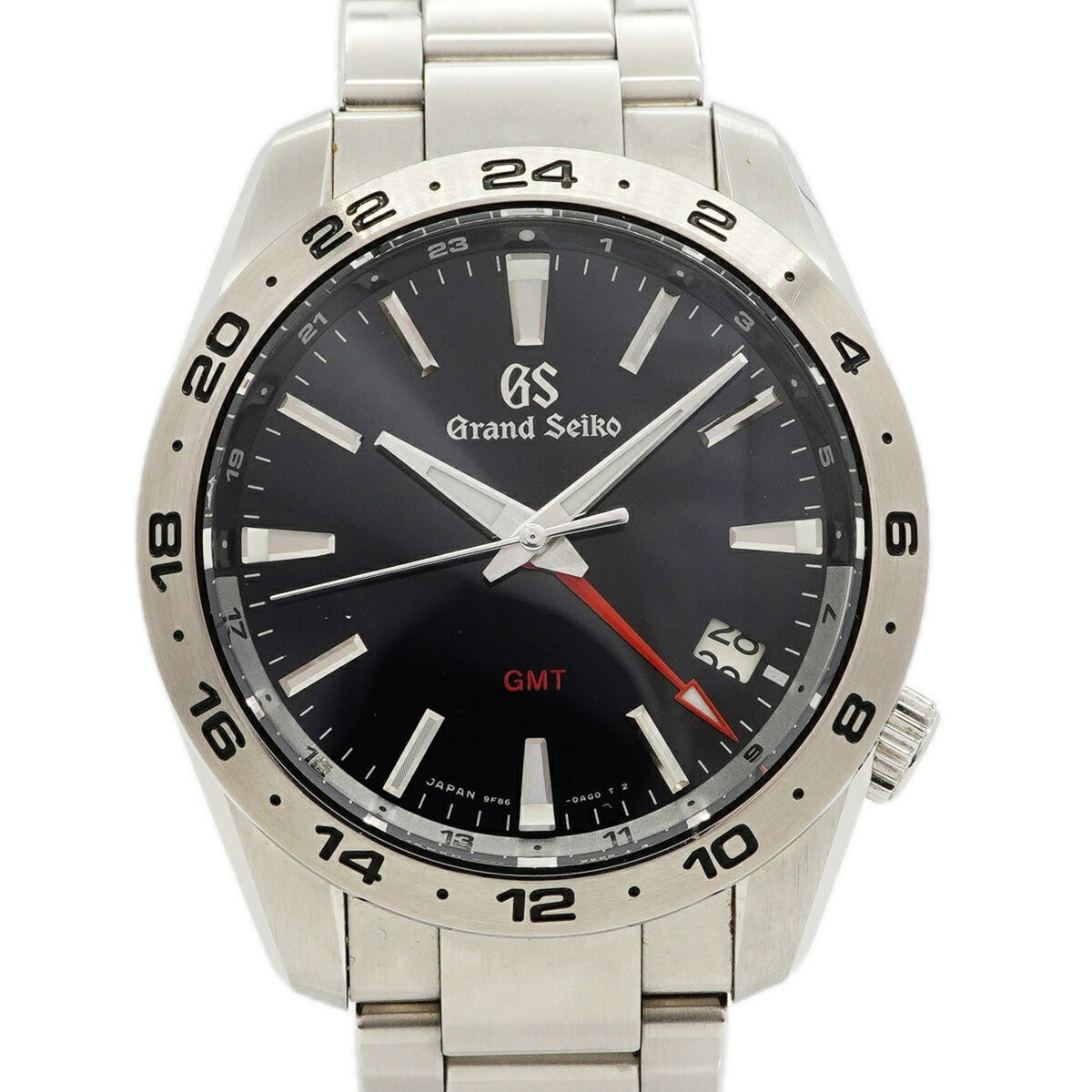 Seiko Grand Sport Collection GMT SBGN029 9F86-0AK0 Navy Dial Men's Watch — Very Good