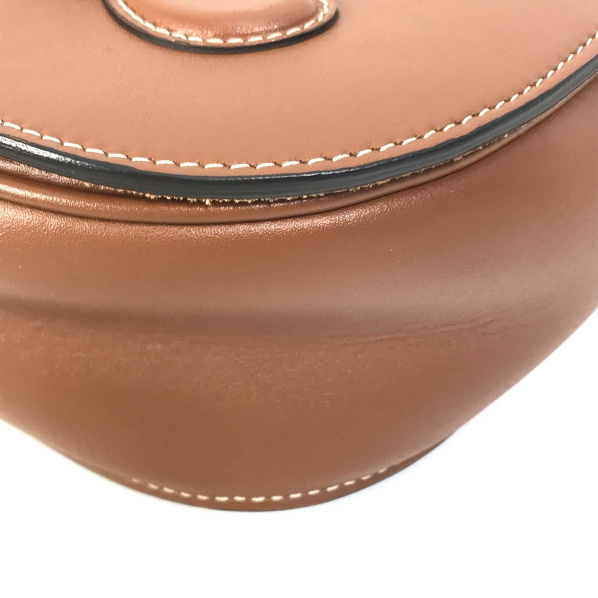 CELINE 198263DU3 Crossbody Pochette Bag Shoulder Bag Tan Brown — Like New