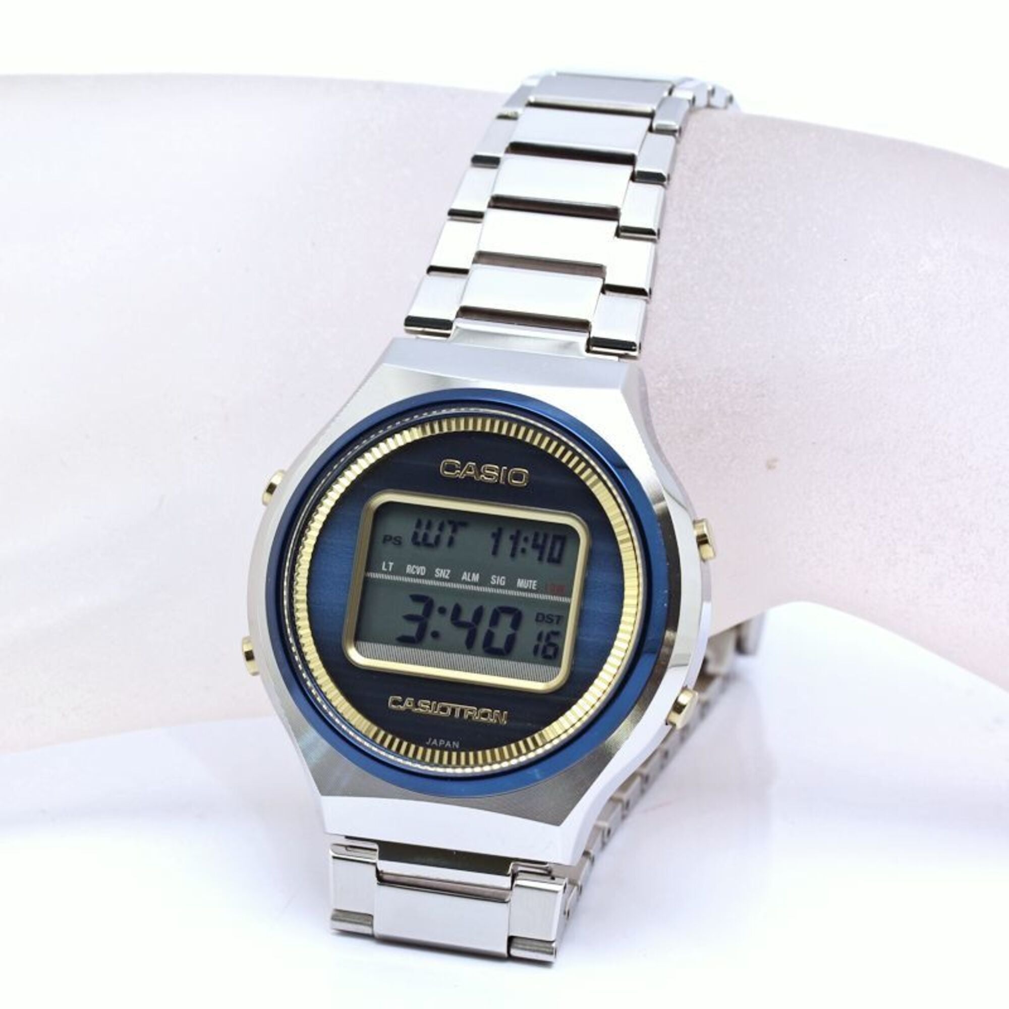 CASIO CasioTron 50th Anniversary Model TRN-50SS-2AJR Men's Watch SS 40395 — Very Good