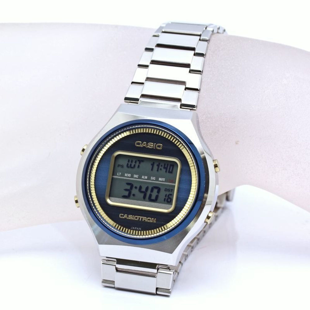 CASIO CasioTron 50th Anniversary Model TRN-50SS-2AJR Men's Watch SS 40395 — Very Good