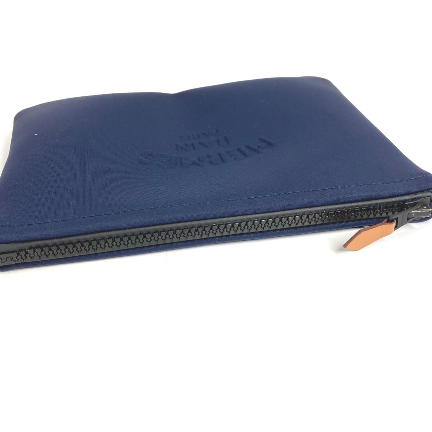HERMES True Toilet Neoban PM clutch bag, makeup pouch, multi-purpose polyamide, men's and women's, navy