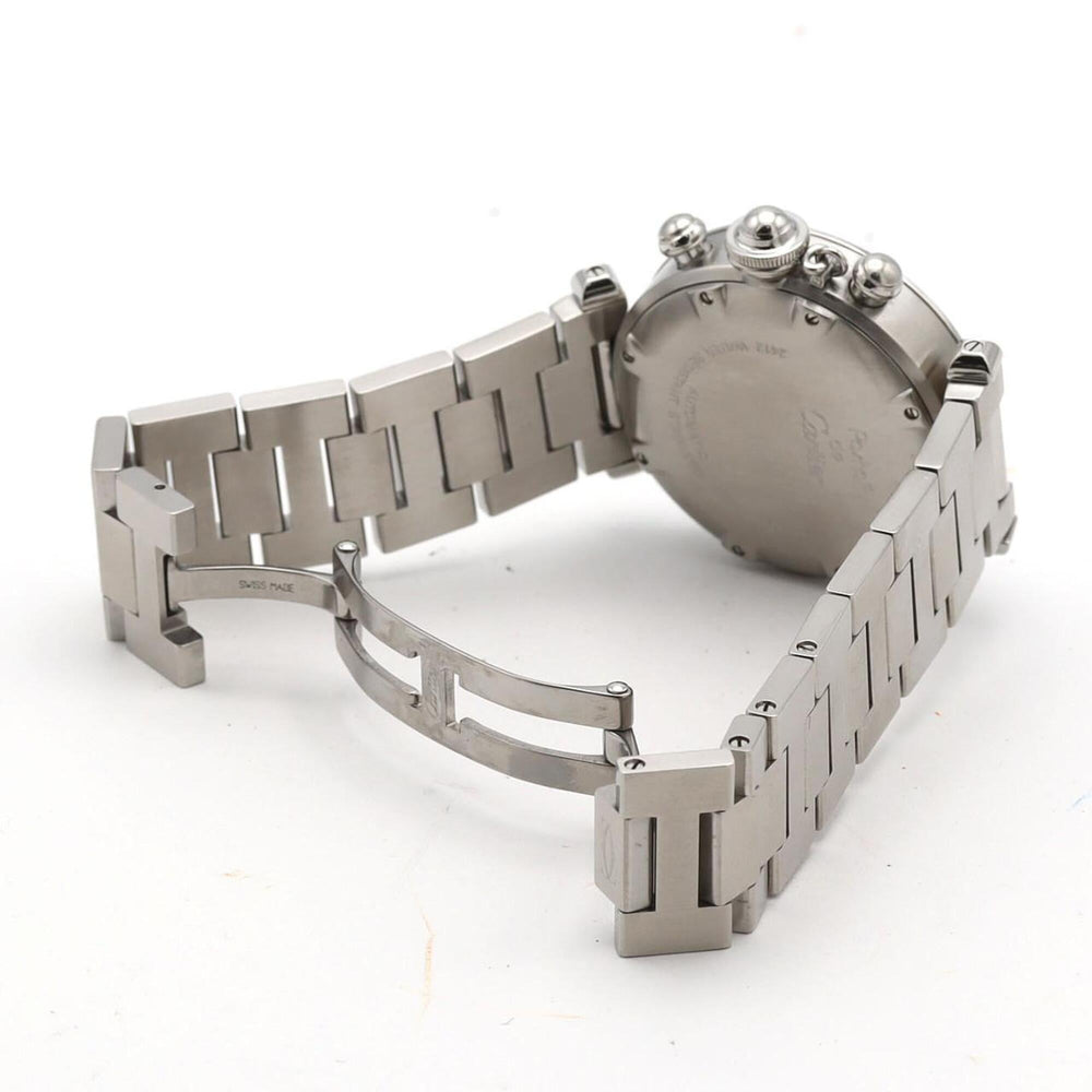 Cartier Pasha C Chronograph W31039M7 Stainless Steel Automatic Watch — Very Good