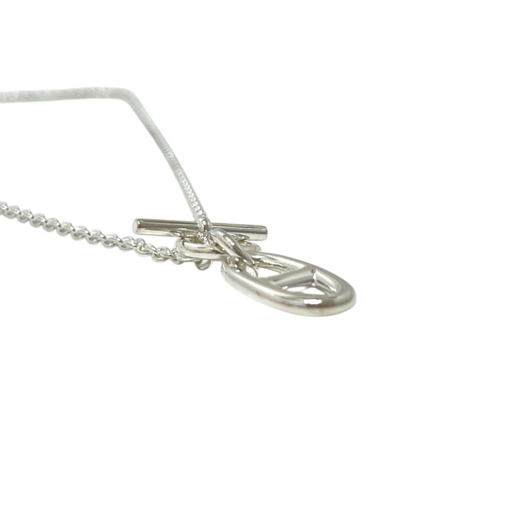 HERMES H10414B Chaine d'Ancre Amulet Accessory Necklace SV925 Men's Women's Silver — New