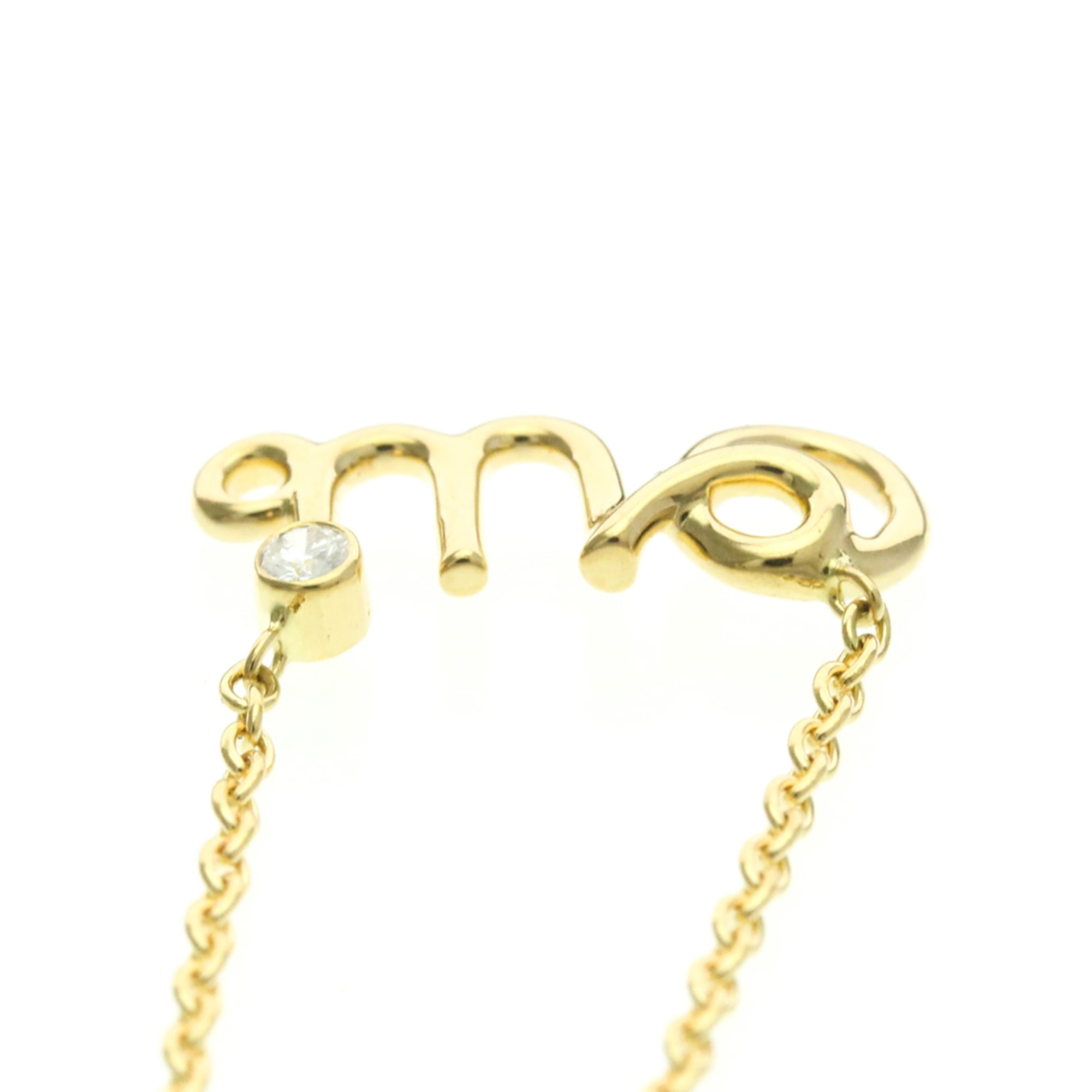 Christian Dior Dior Amour Yellow Gold (18K) Diamond Men,Women Fashion Pendant Necklace (Gold)