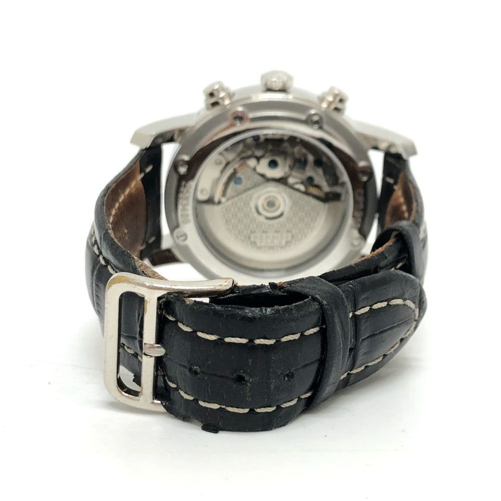 HERMES CP1.910 Clipper Chrono Automatic Chronograph Date Wristwatch Watch SS Men's Silver — Good