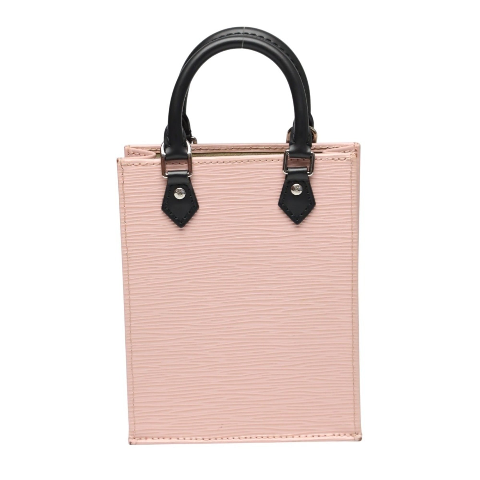 Louis Vuitton Epi Leather Petite Sac Plat Shoulder Bag M69575 Rose Ballerine — Like New