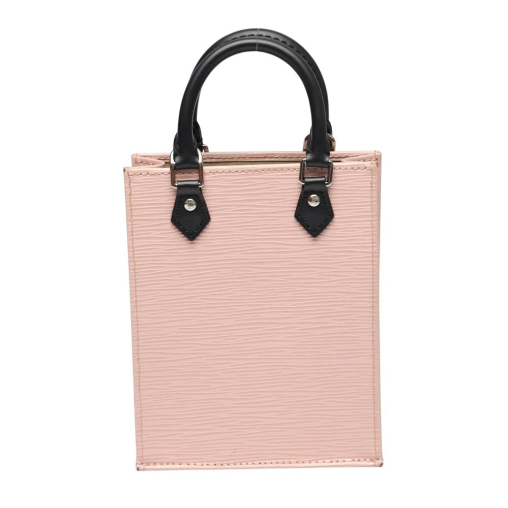Louis Vuitton Epi Leather Petite Sac Plat Shoulder Bag M69575 Rose Ballerine — Like New