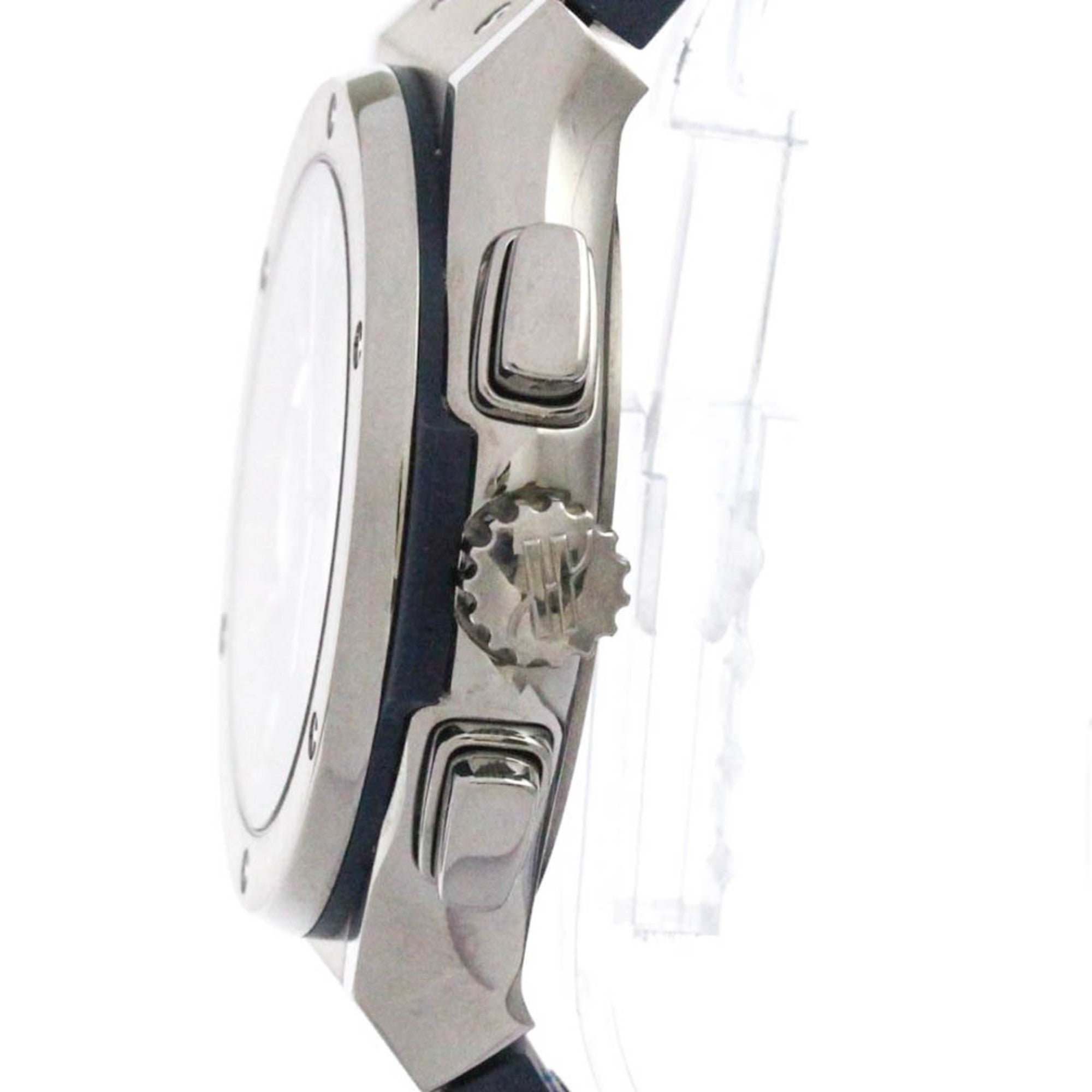 HUBLOT Classic Fusion Titanium Blue Mens Watch 521.NX.7170.LR Polished — Very Good