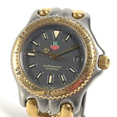 TAG HEUER S95.213K Cell Professional 200 Watch Men's Logo Combination SS Boys Gold — Good