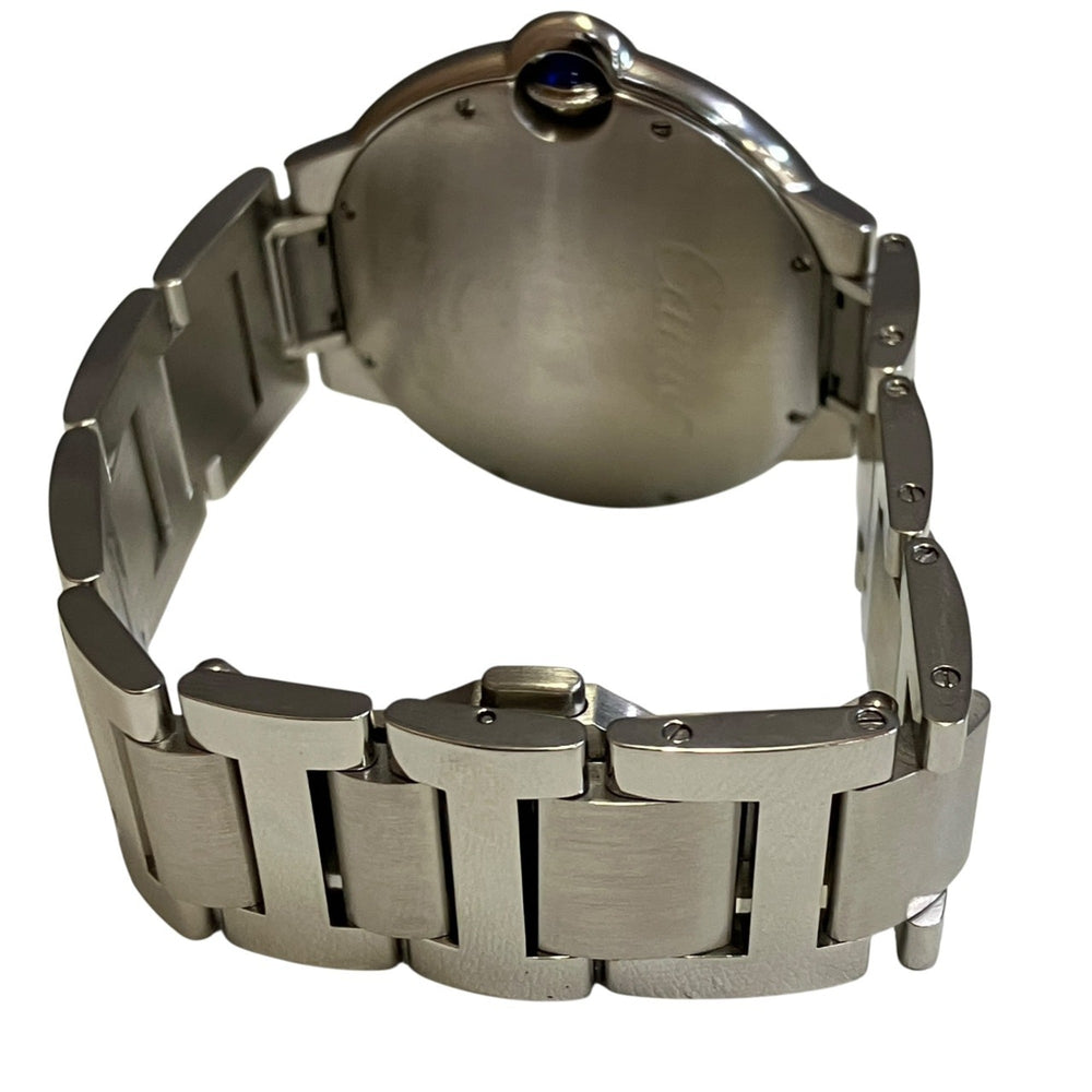 Cartier Ballon Bleu de automatic watch, stainless steel, silver dial, WSBB0049 — Very Good