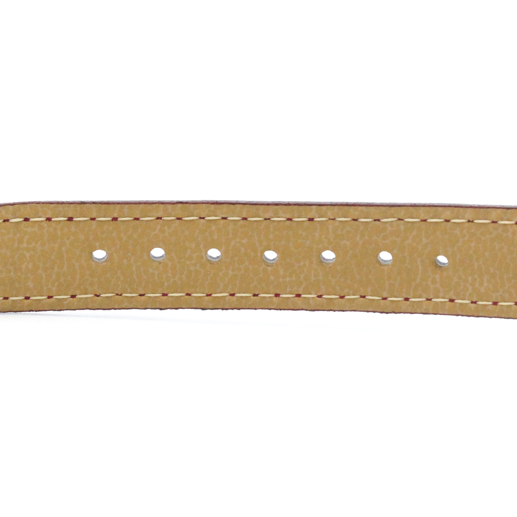 CARTIER Must Vendome Gold Plated Leather Quartz Ladies Watch — Good