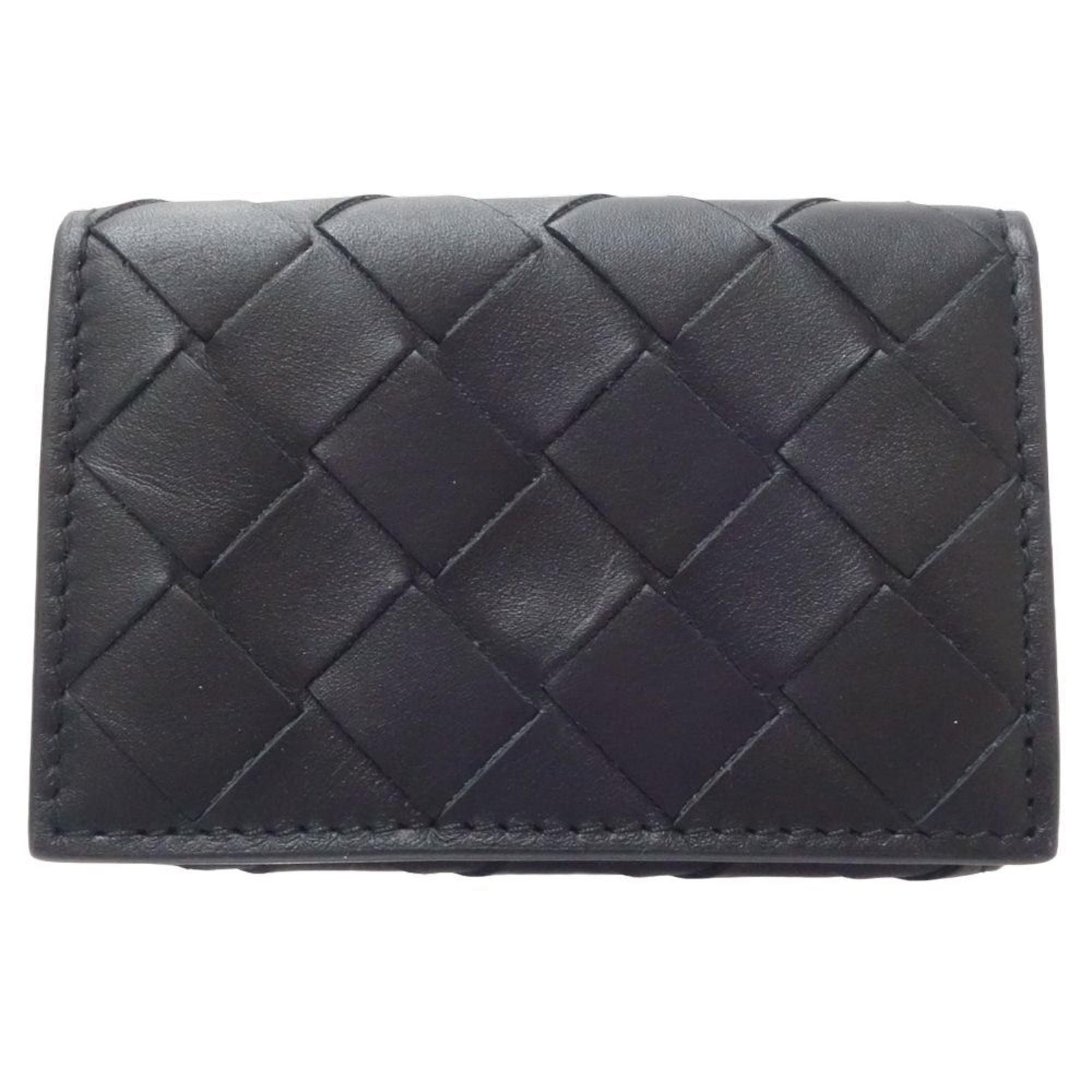 BOTTEGA VENETA Tiny Compact Wallet Intrecciato Women's Tri-fold P02173218C 181874