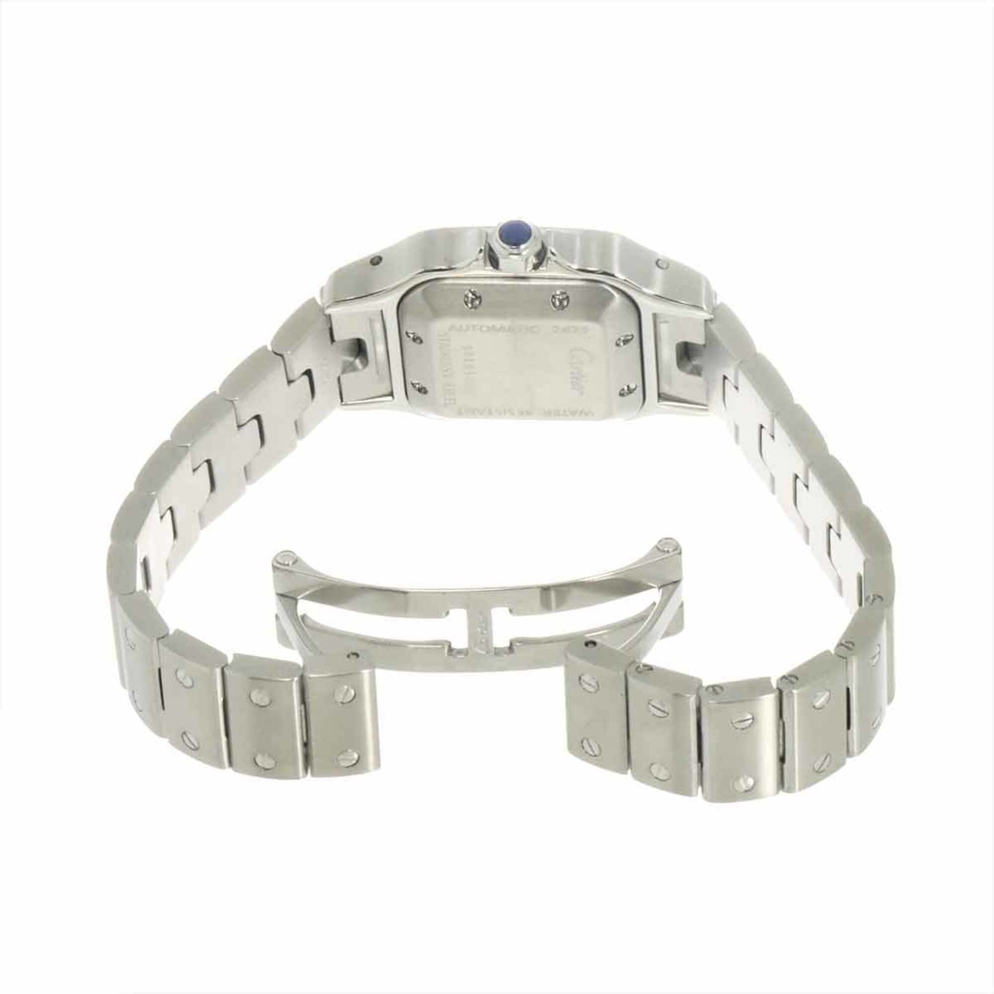 Cartier Santos Galbee SM W20066D6 Women's Watch Asia Limited Edition Gray Automatic — Like New