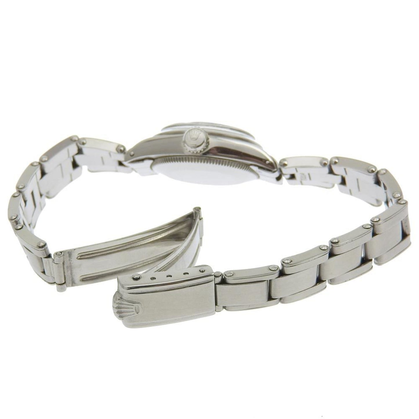 Rolex Lady Date Watch No. 7 6517 Stainless Steel Automatic Winding Silver Dial Ladies I220823041