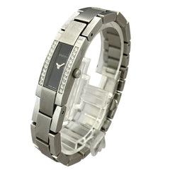 Gucci watch, total weight 74.6g, stainless steel, quartz movement, black dial, 4600L — Good