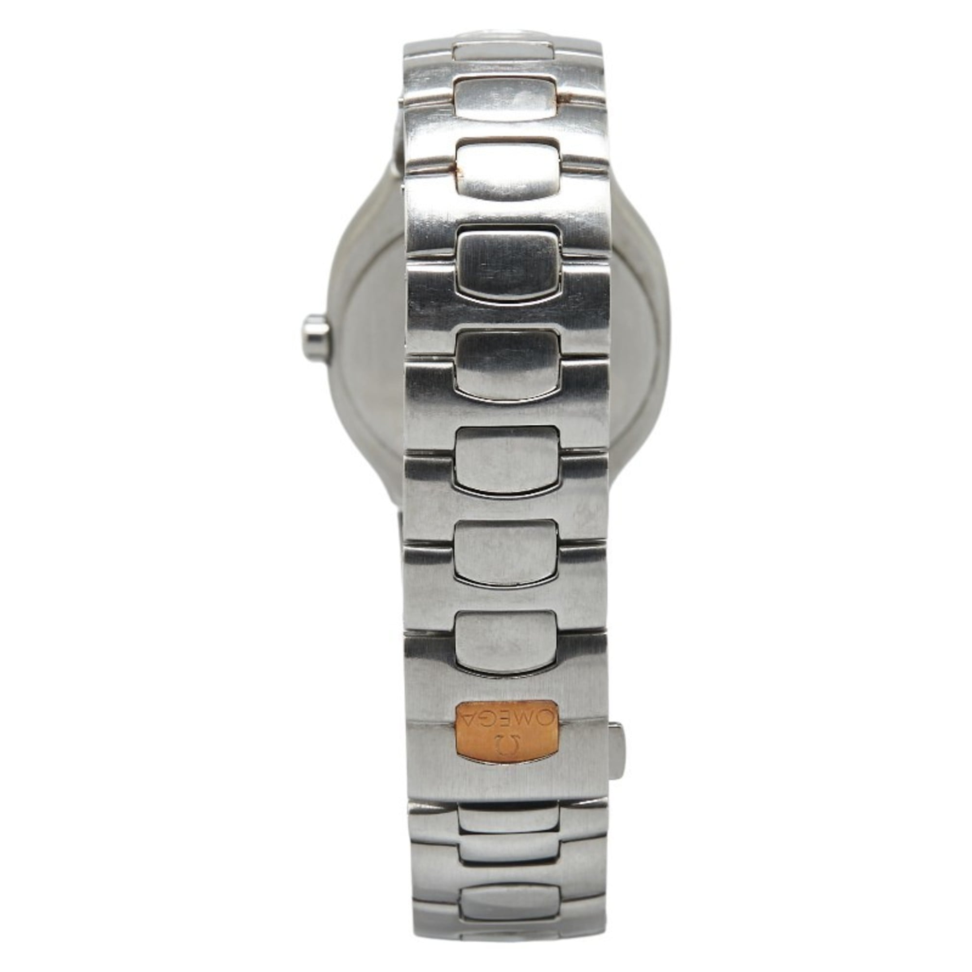 OMEGA Seamaster Polaris Watch Quartz Grey Dial Stainless Steel Men's — Good