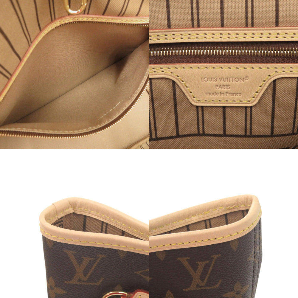 Unused Louis Vuitton Neverfull MM Monogram M46975 IC Brown Tote Bag LV 1030 — Like New