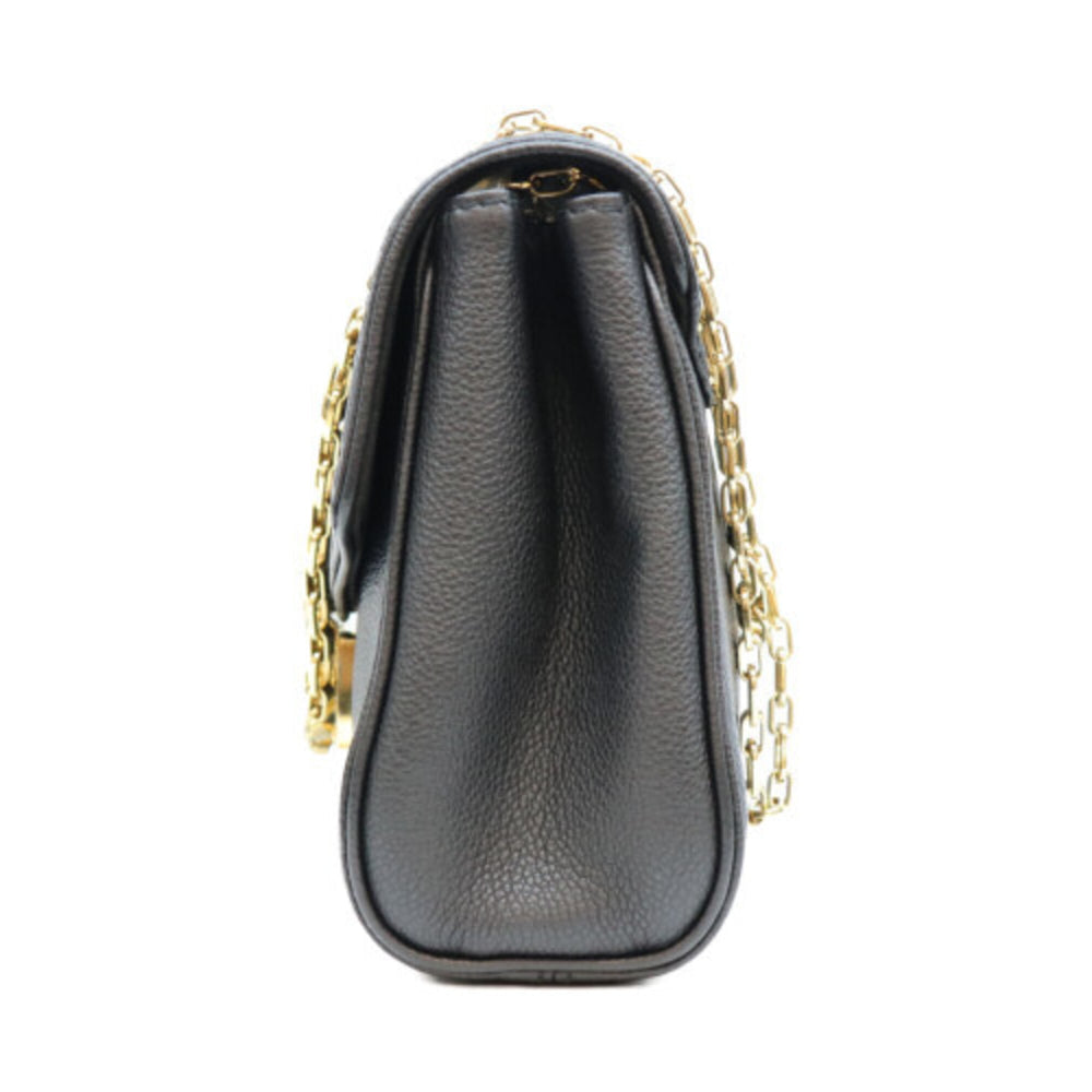 LOUIS VUITTON M48931 Empreinte Black Saint Germain PM Shoulder Bag, with Gold Hardware, Women's — Like New