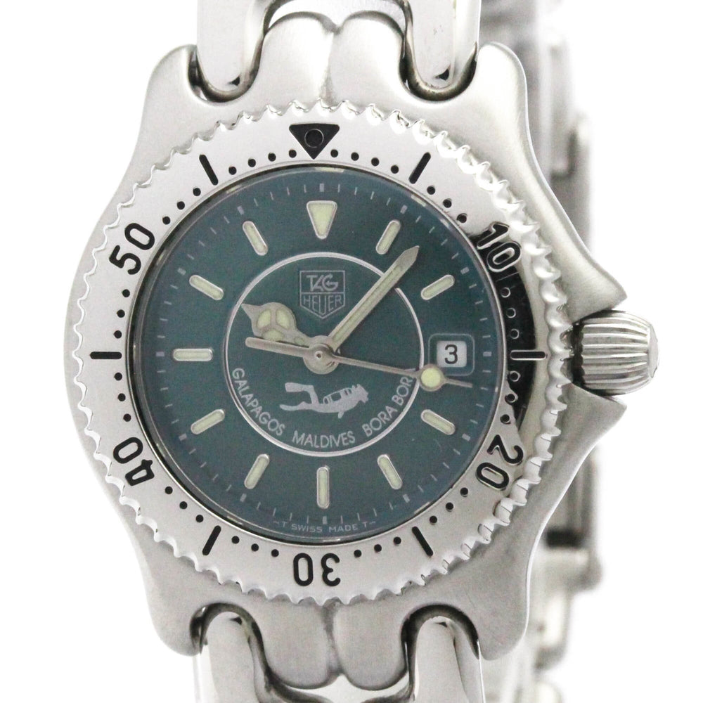 TAG HEUER Sel Galapagos Maldives Bora Bora LTD Watch WG131K Polished — Very Good