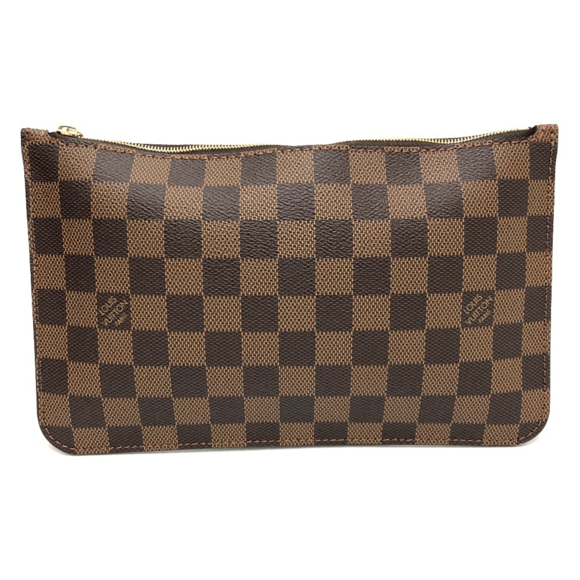 LOUIS VUITTON Louis Vuitton N40599 Neverfull MM Tote Bag Damier Canvas Women's Ebene Brown — New - Store Return