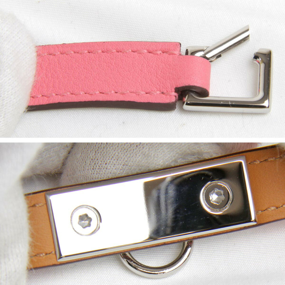 HERMES Rival de Bretour Bracelet Swift Pink Ladies — Like New
