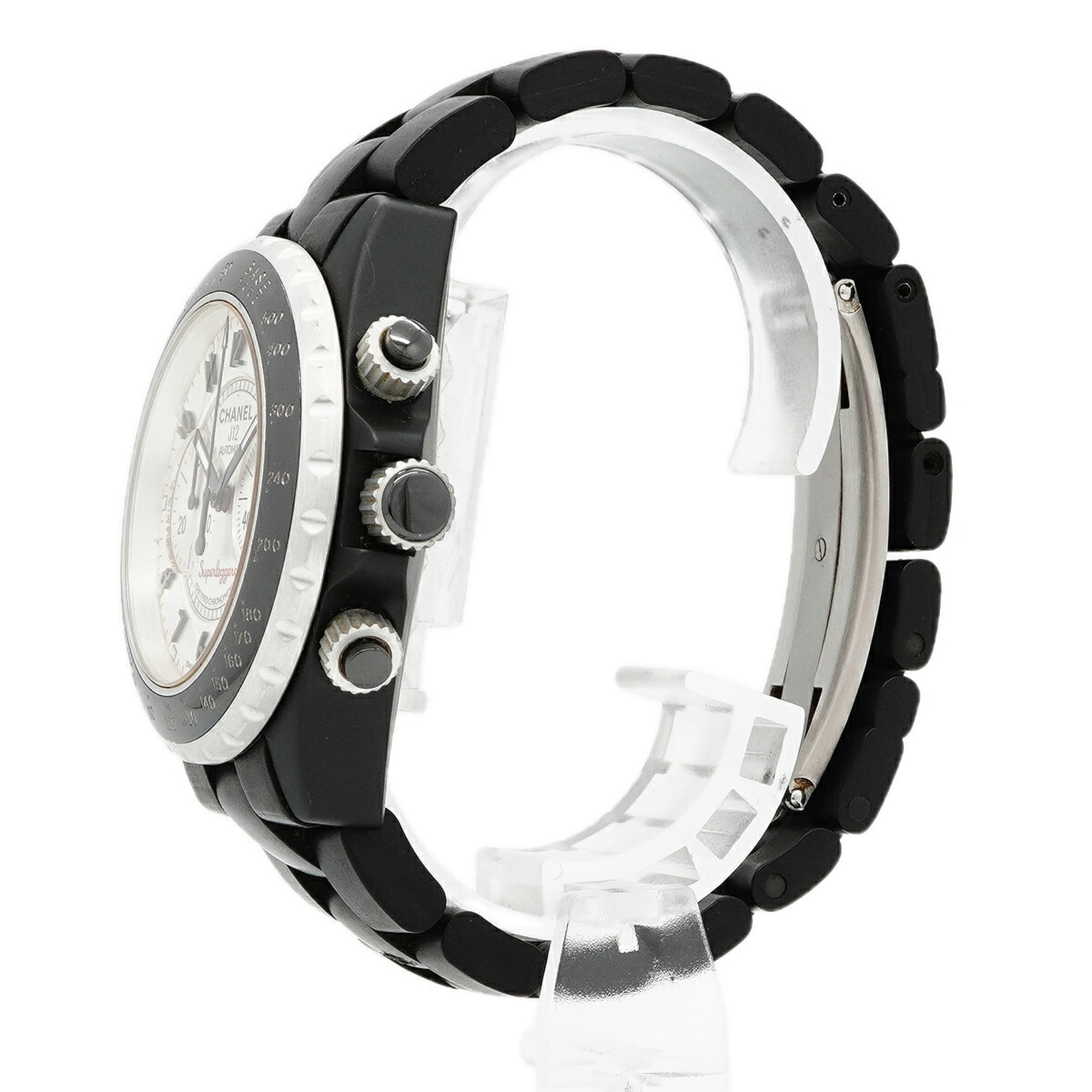 Chanel J12 Superleggera Anniversary H2681 Silver Dial Men's Watch — Good