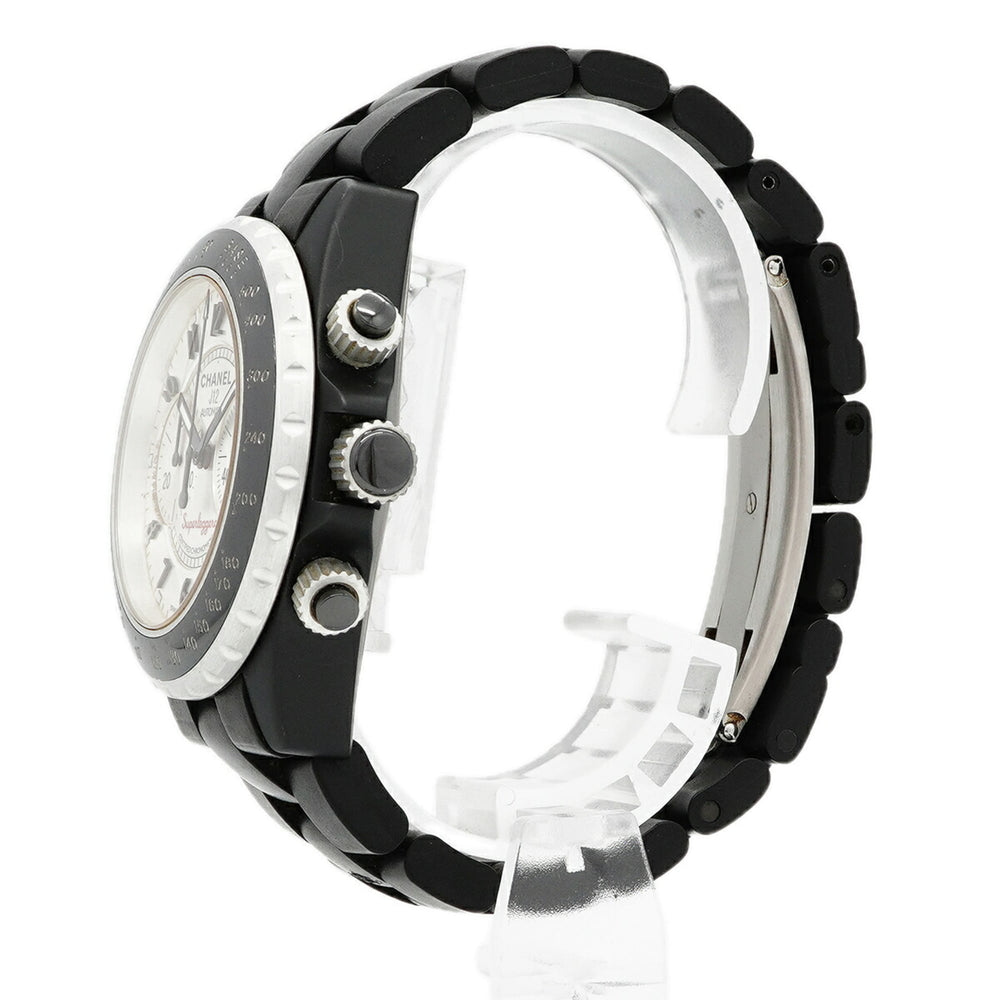 Chanel J12 Superleggera Anniversary H2681 Silver Dial Men's Watch — Good