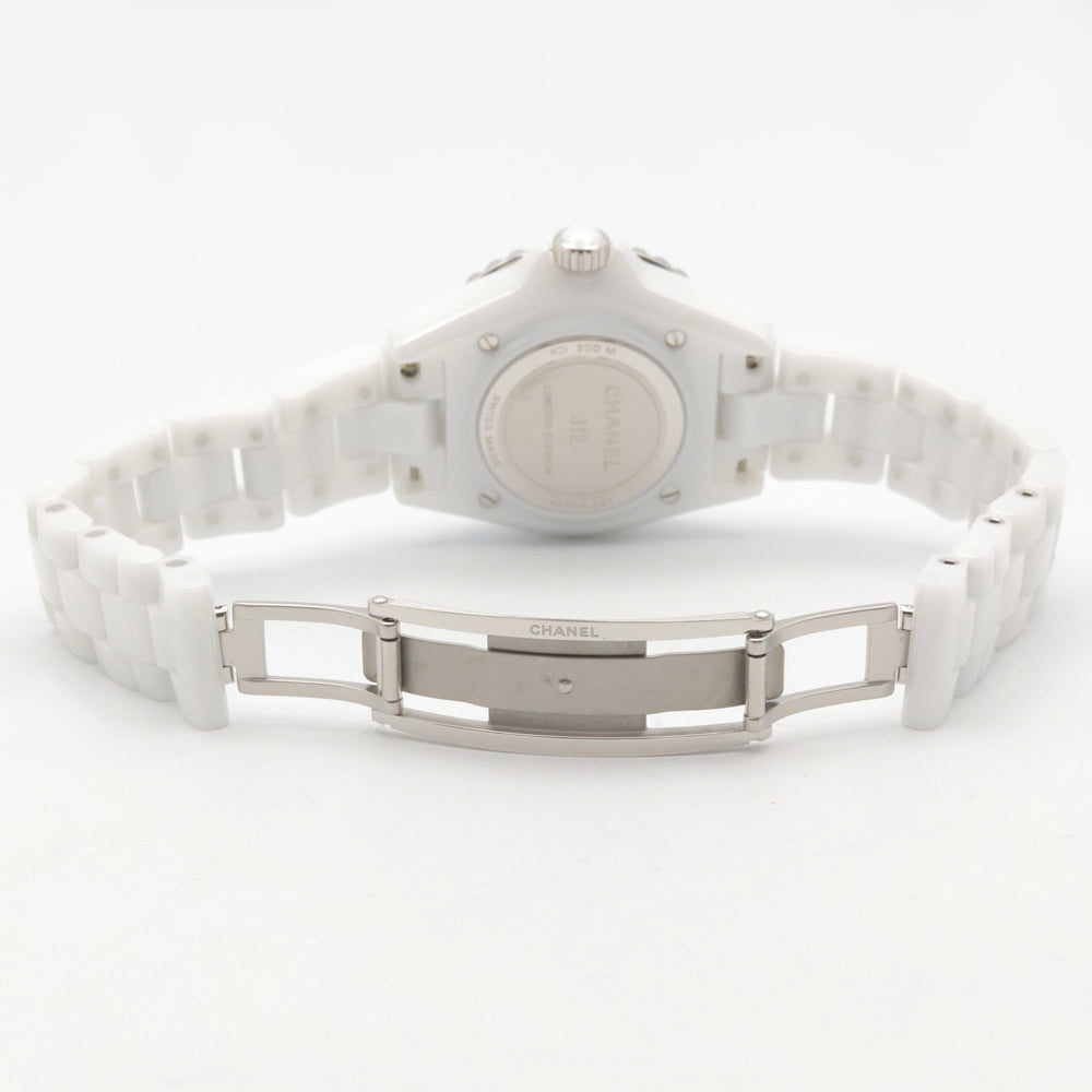 Chanel J12 Wanted de Watch, Ceramic, Ladies, White, H7419 — Very Good