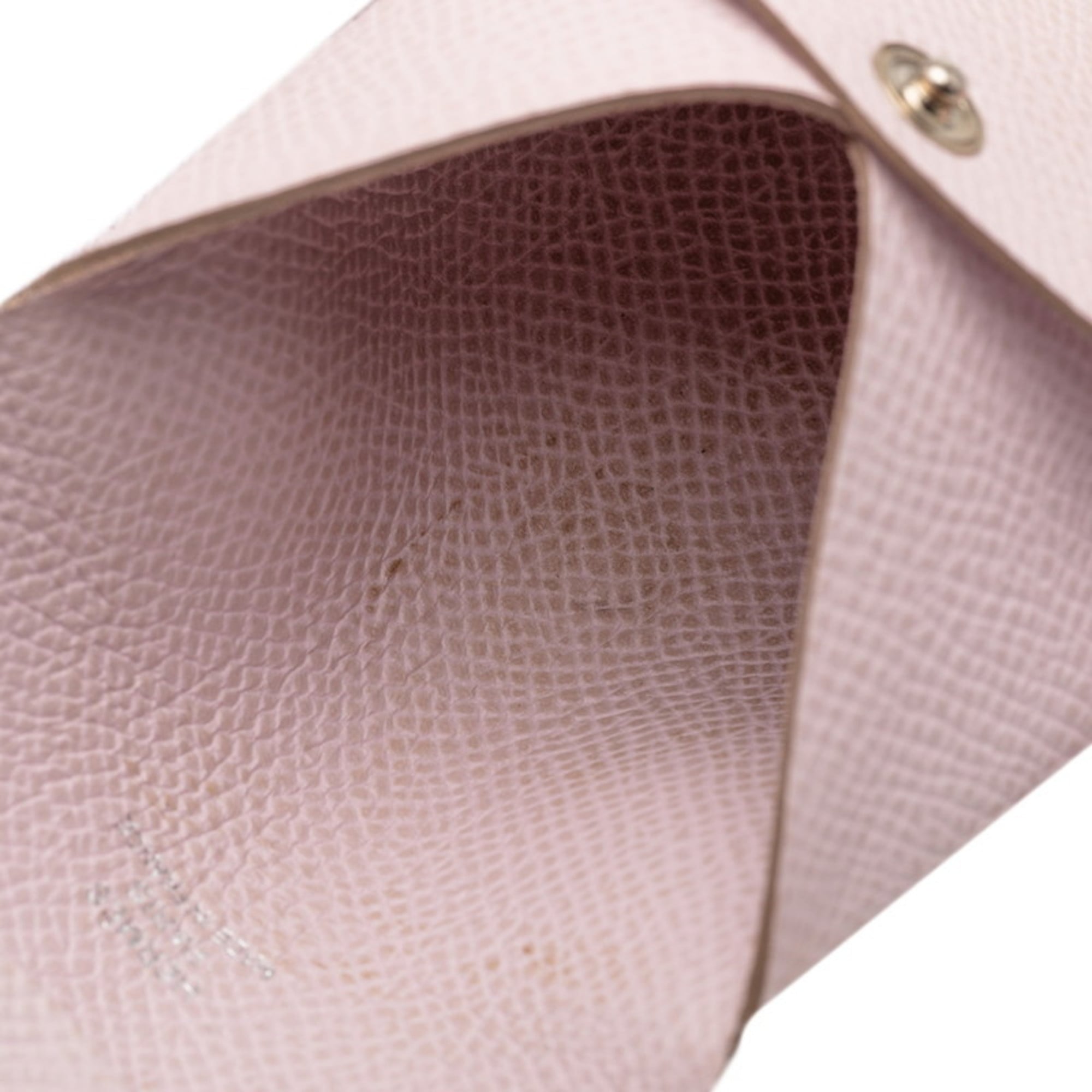 Hermès Bastia Wallet/Coin Purse, Mauve Pale and Light Pink, Epsom Leather, Women's, HERMES