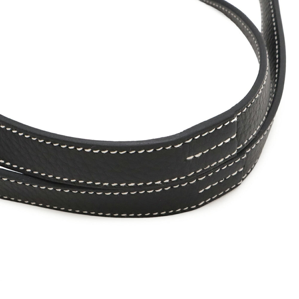 HERMES Cabasellier 31 Tote Bag Shoulder Taurillon Clemence Leather Black with W Stamp — New - Store Return