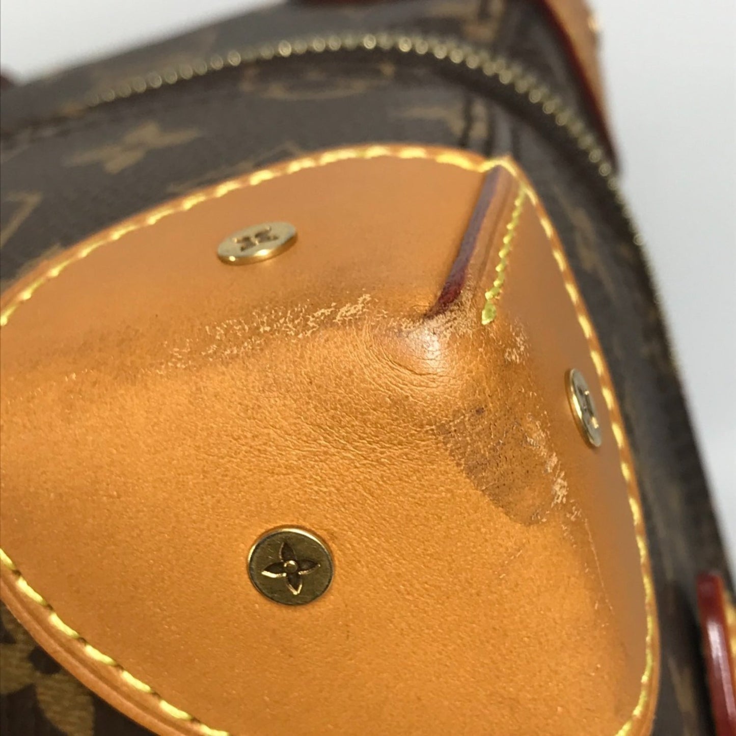 LOUIS VUITTON M44749 Monogram Soft Trunk Backpack MM Bag Box Canvas Brown Men's Women's